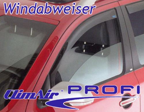 Climair Windabweiser Nissan Qashqai Typ J11 ab 2014 hintere Türen Schwarz